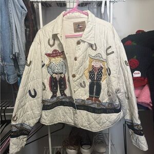 Vintage Quilted western jacket